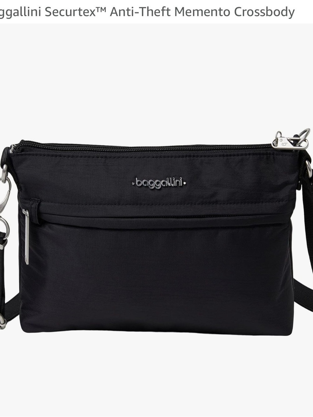 Baggallini Securetex Memento Crossbody